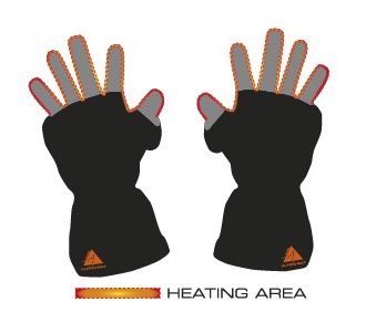Manusi incalzite Alpenheat pentru vanatoare